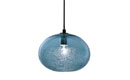 Bubble Pendant Steel Blue Ellipse